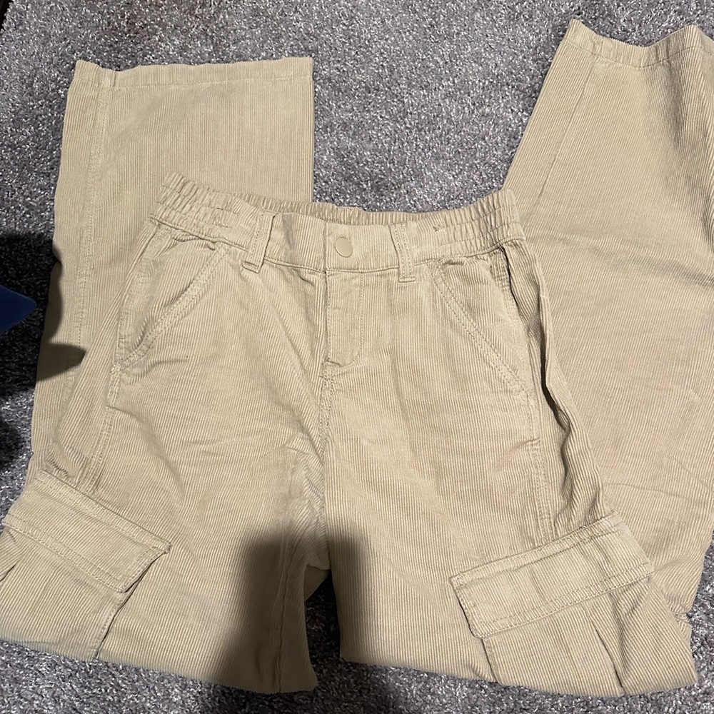 Corduroy Cargo Pants